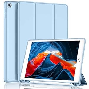 iMieet iPad 9th Generation Case 2021/iPad 8th Generation Case 2020 10.2 Inch with Pencil Holder, iPad 7th Gen 2019 Case…