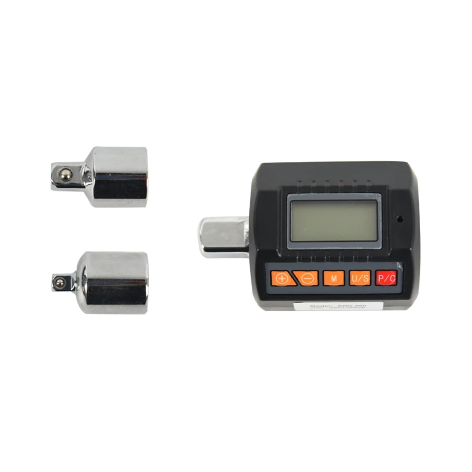 Cyfrowy adapter klucza dynamometrycznego Elektroniczny klucz dynamometryczny 1/2 cala 2-200 Nm regulowany profesjonalny cyfrowy klucz dynamometryczny rower (kolor: 13,5-135 Nm)