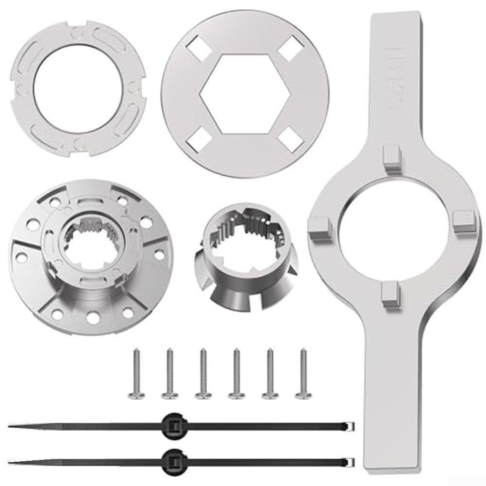 Waschmaschinen-Antriebsnabe W10324651 – Edelstahl-Korb-angetriebene Naben-Reparatur-Set für Kenmore