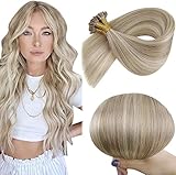 ▲ HETTO Bondings Extensions Echthaar 50 Gramm pro Packung, 50 Strähnen, normalerweise empfehlen wir 2-3 Packungen für einen vollen Kopf. HETTO Bondings Extensions enthalten mehr als N+ Farben Verwechslung mit den u tip Haarverlängerungen. Natürlich können Sie auch Farben nach Belieben mischen und anpassen, um Ihre eigenen einzigartigen Haarverlängerungen zu kreieren.
