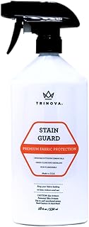 TriNova Non-Aerosol Stain Guard - Fabric Protection Spray for Upholstery, Carpet, Rugs and More to protect from liquid sta...