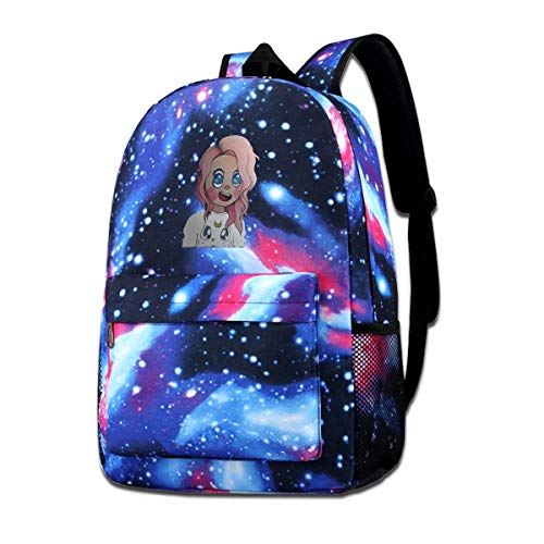 GYTHJ Unisex Galaxy Bookbag LD Shadow Lady Mochila Bolsa para Hombres Mujeres Adolescentes