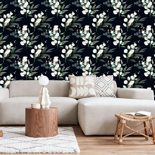 Papel tapiz autoadhesivo para dormitorio estilo boho chic moderno 5