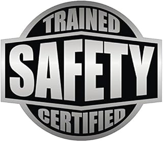 Safety Trained Certified Hard HAT Sticker Helmet Sticker