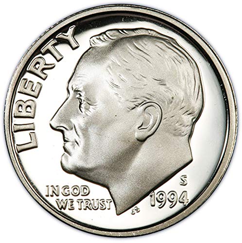 1994 S Silver Proof Roosevelt Dime Choice Uncirculated US Mint