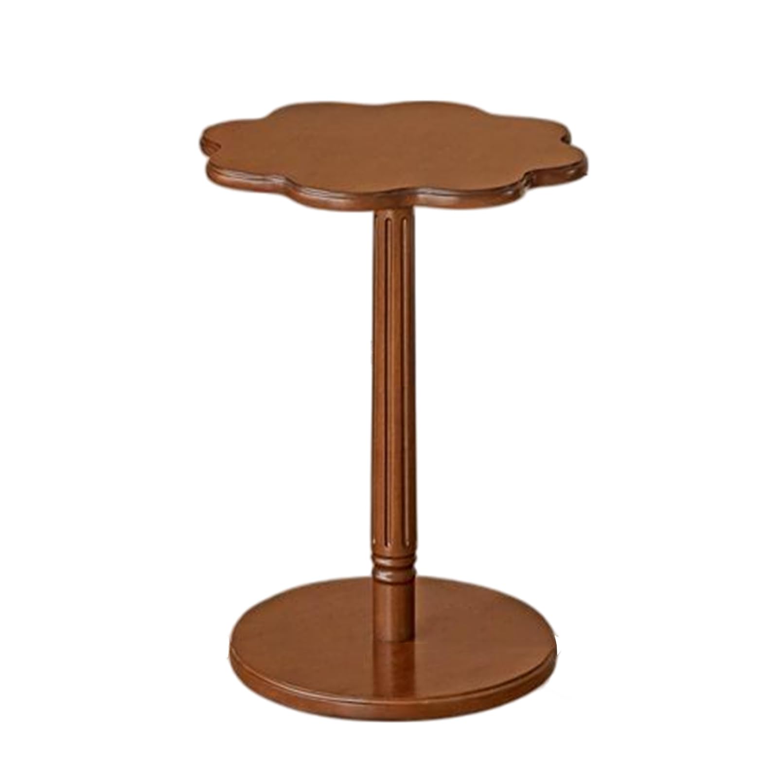 Table d'appoint pour petits espaces JATIBOSH - Table ronde mate anti-chute
