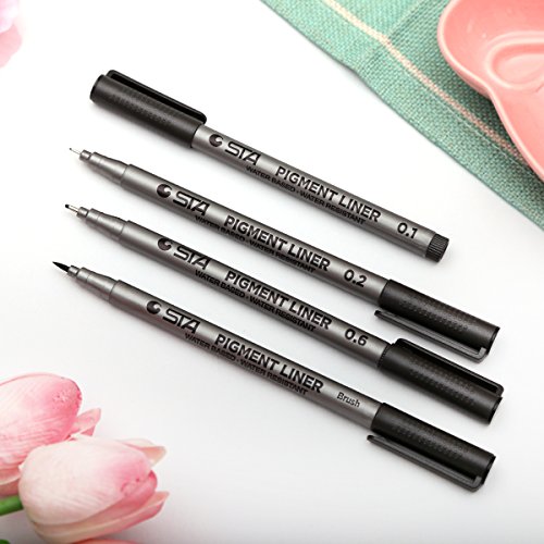 Dainayw DN8050WS 9 Piece Micro Pen Fineliner Marker Pens thumb #6
