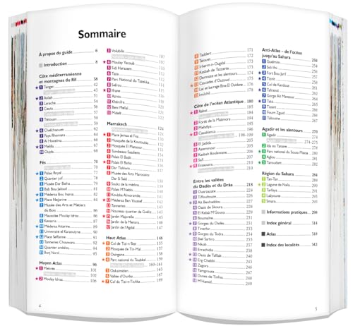 Maroc: Guide + Atlas + Carte laminée. 1/1 500 000