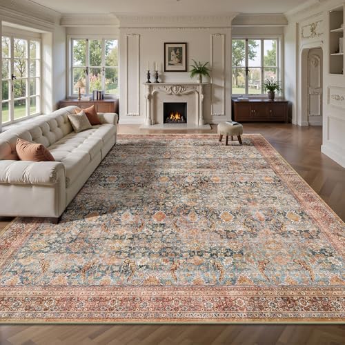 Yarooge 8x10 Vintage Retro Rug