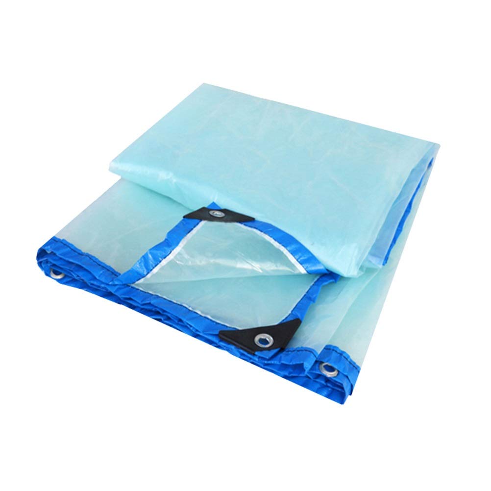 Lonas impermeables OKUOKA de PE grueso transparente para balcón
