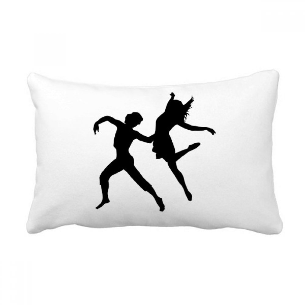 Coussin de sport danse duo, une idée cadeau originale pour le salon