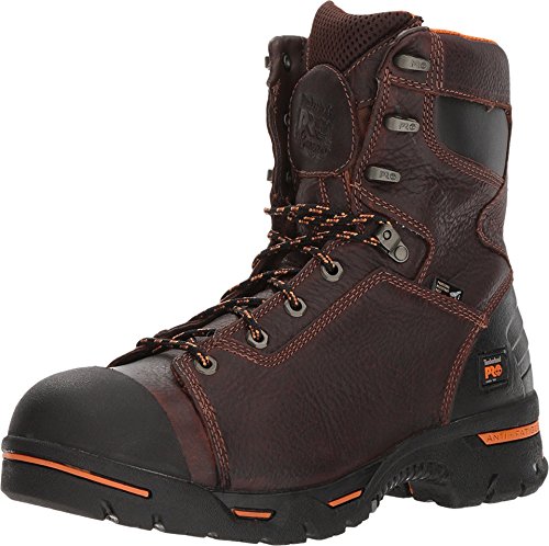 Image of Timberland PRO mens Endurance 8 Inch Steel Safety Toe Puncture Resistant
