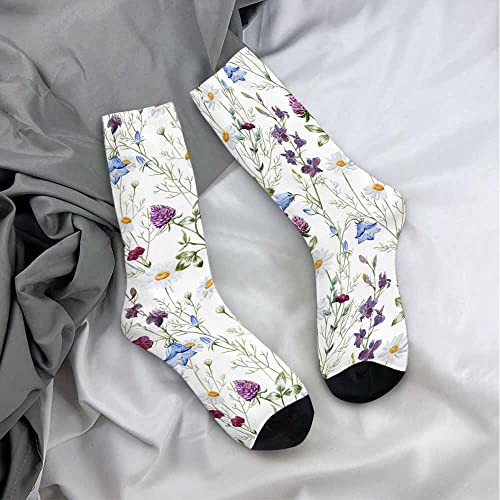 Pehede Socks Mens Fun Dress Socks for Women Funny Novelty Crazy Design Socks4
