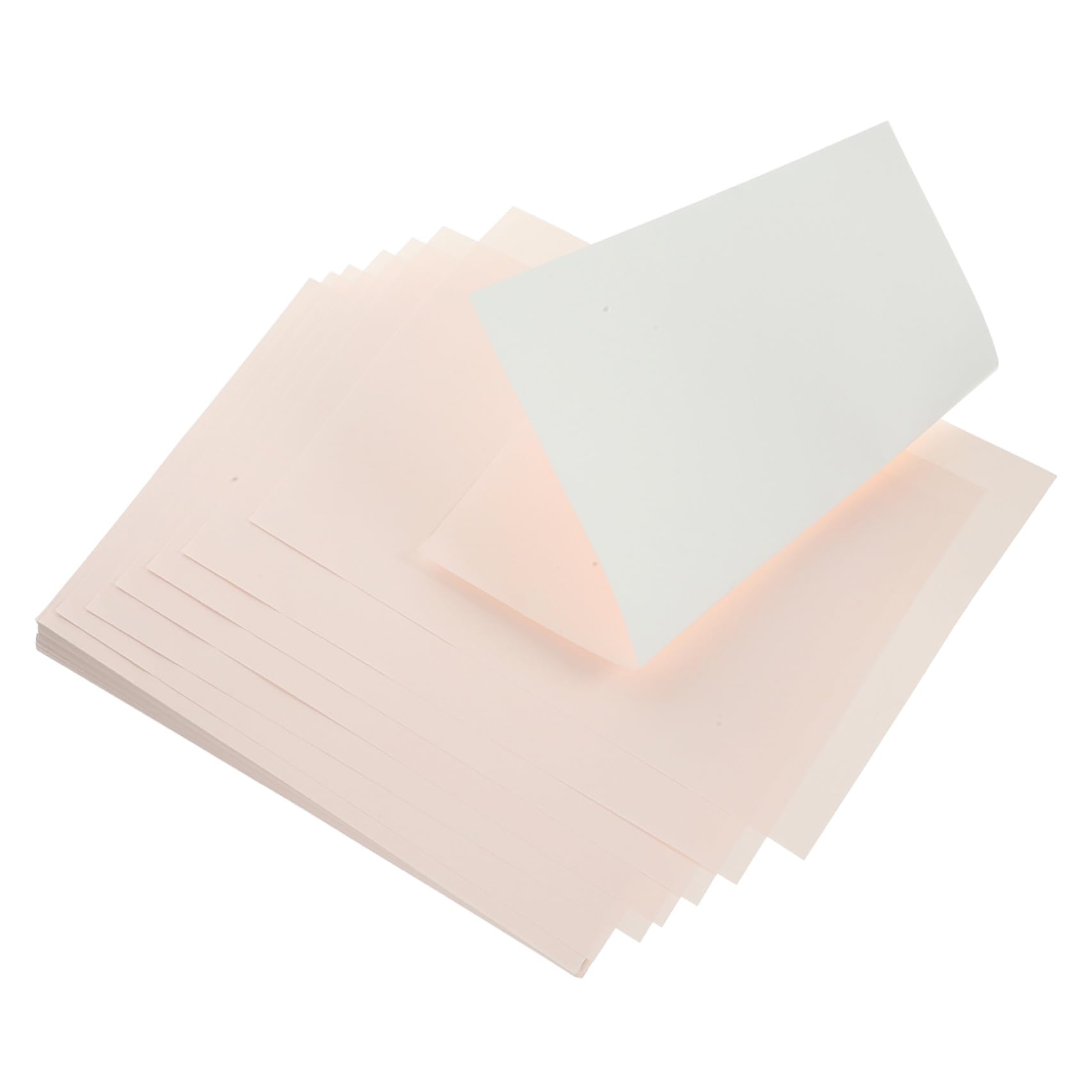Hemobllo 100Stücke Sublimationspapier Wärmeübertragungspapiere für DIY Projekte Glattes und Sicheres Druckmaterial für Kreative Bastelarbeiten M²