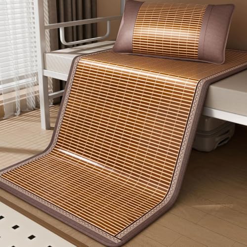 Esterilla de bambú natural para cama y sofá colchoneta fresca de verano 2