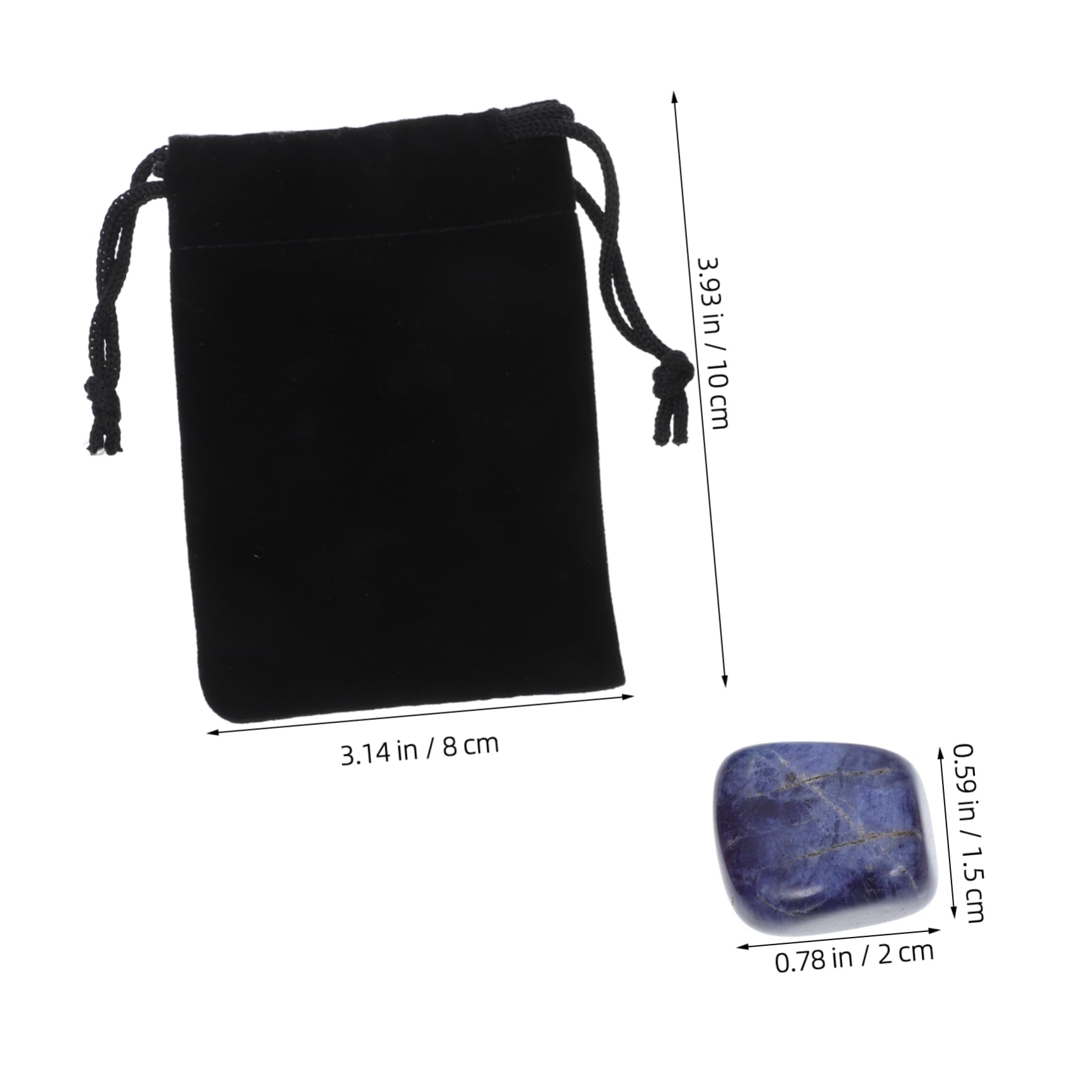 Homoyoyo Vibrant 15-20mm Crystal Agate Stones Multi Decorative Rocks for Decor Pots Aquarium Landscape