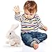 Liberty Imports Plush Bunny Rabbit Pet Electronic Toy - Walking, Hopping, Wiggle Ears, Twitch Nose, Sounds for Kids