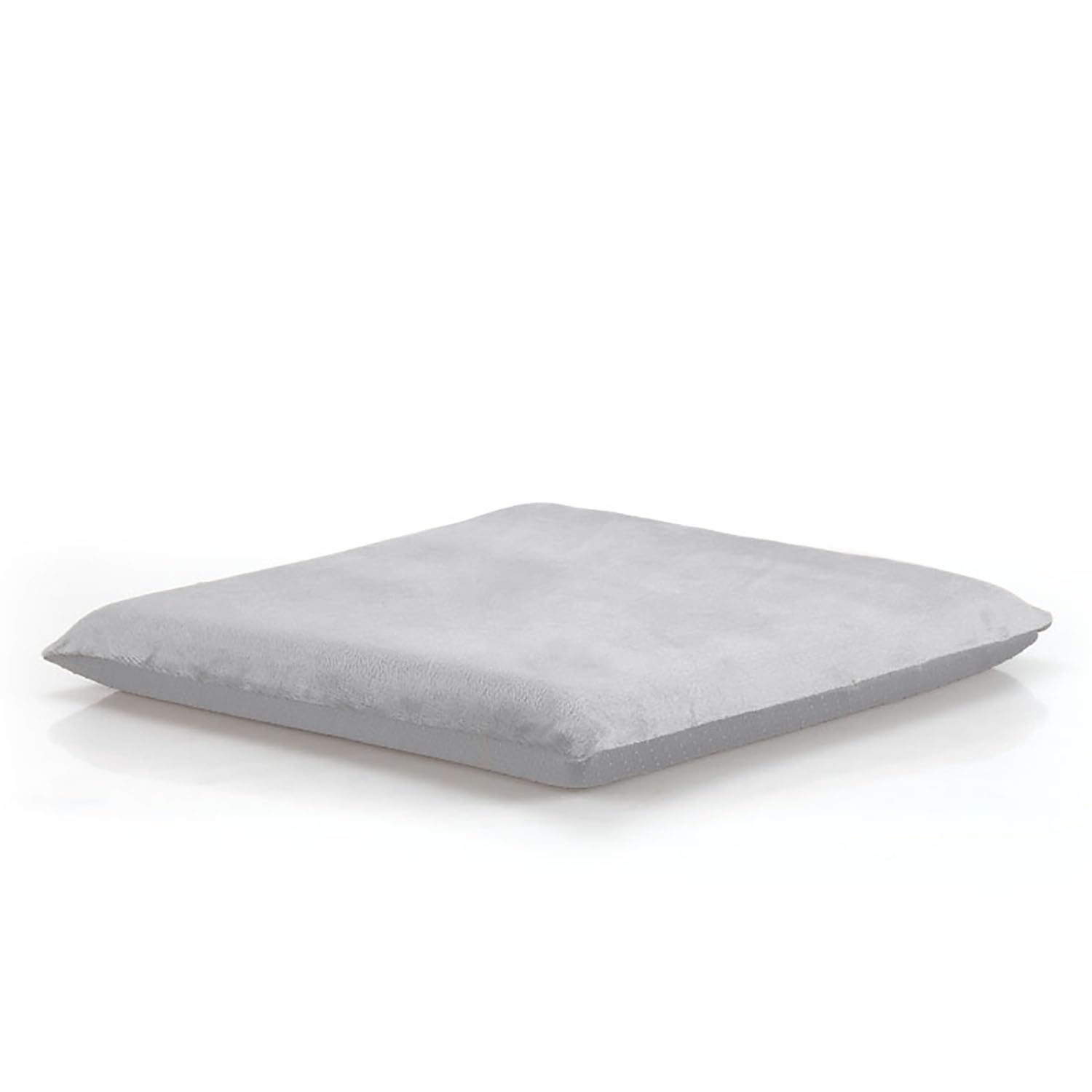 Augld Quadratisches Stuhlkissen aus Memory-Schaum, 45,7 x 45,7 cm, Grau