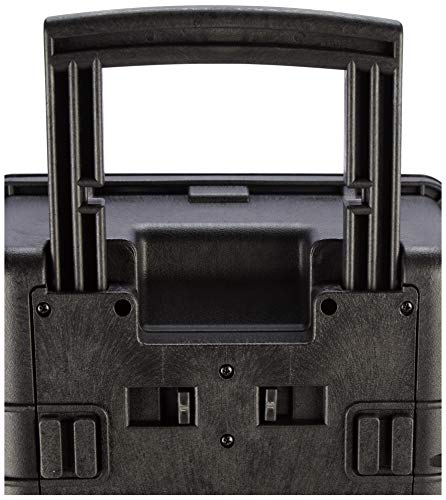 Monoprice Weatherproof Hard Case - Internal (20.51 X 10.94 X 7.48In) With Customizable Foam, Shockproof, Ultraviolet And Impact Resistant Material,Black #TOP5