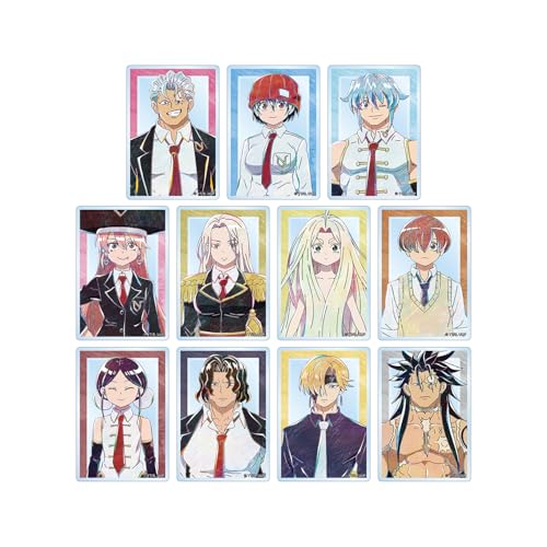 TV Anime Undead Unrack Trading ANI Art Acrylic Cards Box of 11