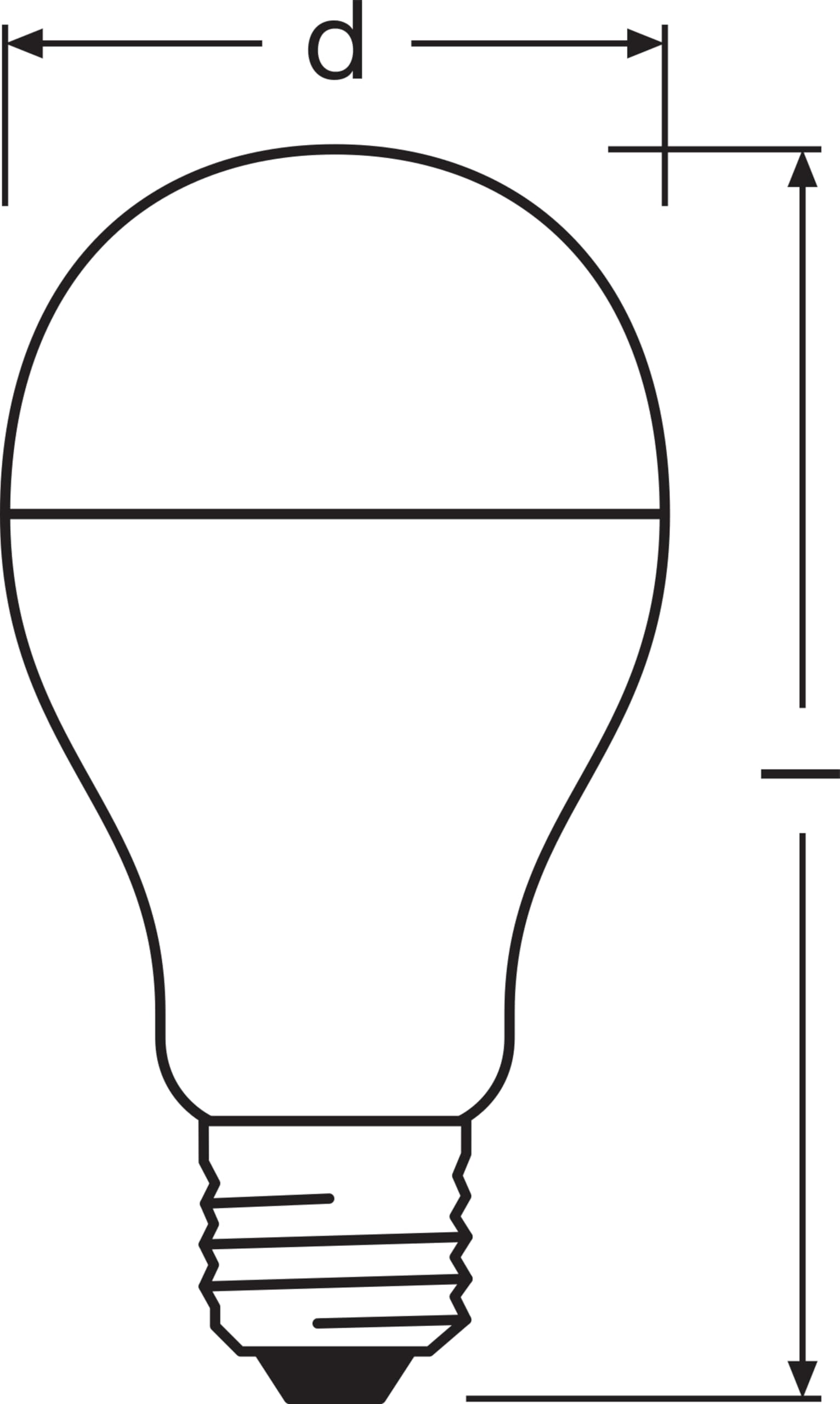 Osram LED Star Value Classic A150 LED-Lampe für E27-Sockel, Glühlampenform, FR, 2452 Lumen, warmweiß (2700K), Ersatz für herkömmliche 150W-Glühlampen, nicht dimmbar 10er-Packung