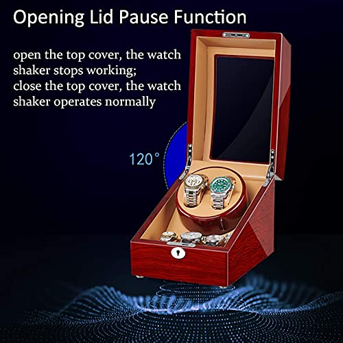 Evite que su reloj mecánico se detenga con este reloj shaker de palisandro 5