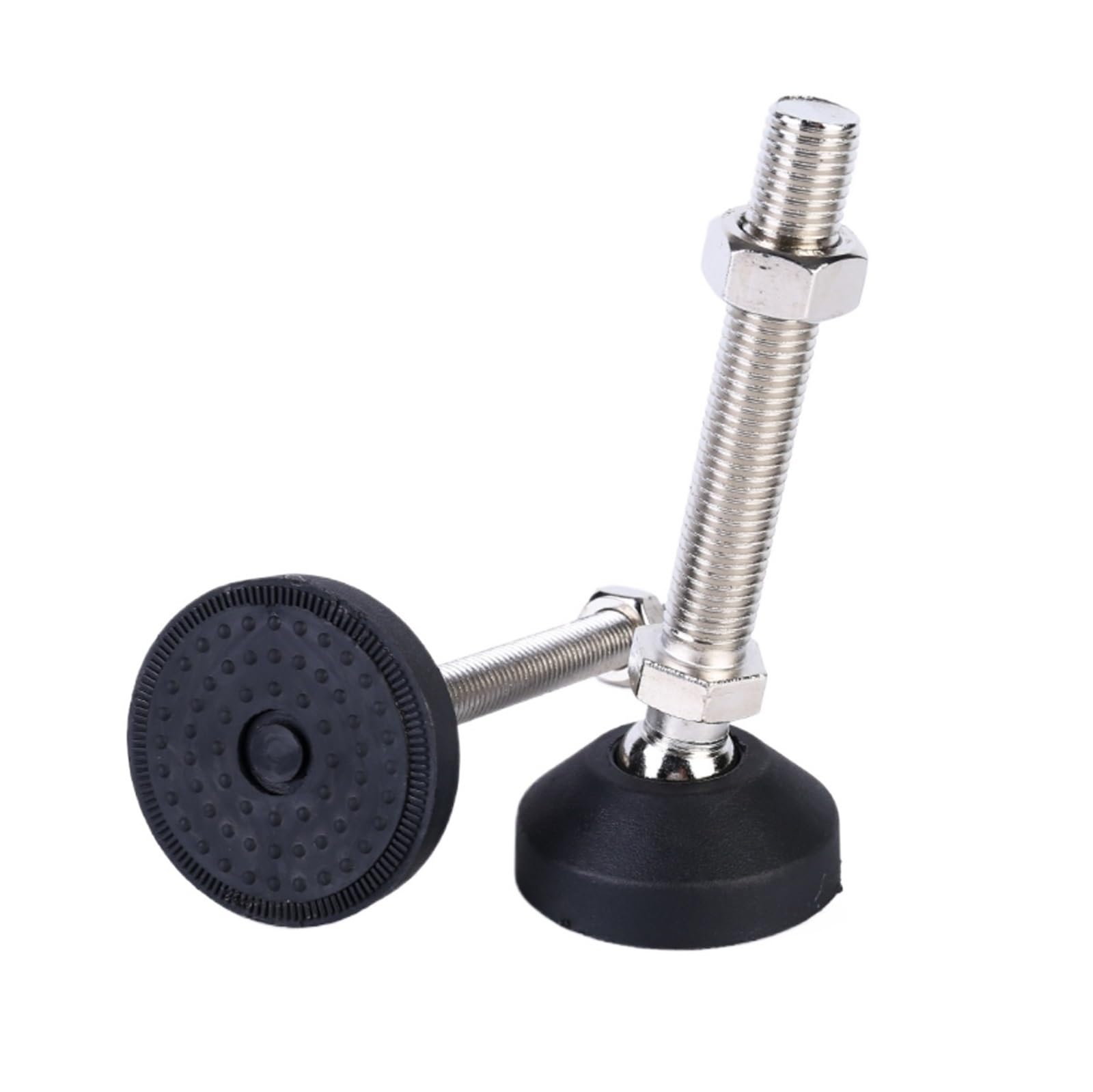 Robuste Feste Einstellfüße Richtungseinstellfuß Nylon Universal Hufe Fester Ankerbecher for Aluminiumprofil Gewinde M8 M10 M12 M16 Fahrgestelldurchmesser 60 mm(D60xM16x150mm)
