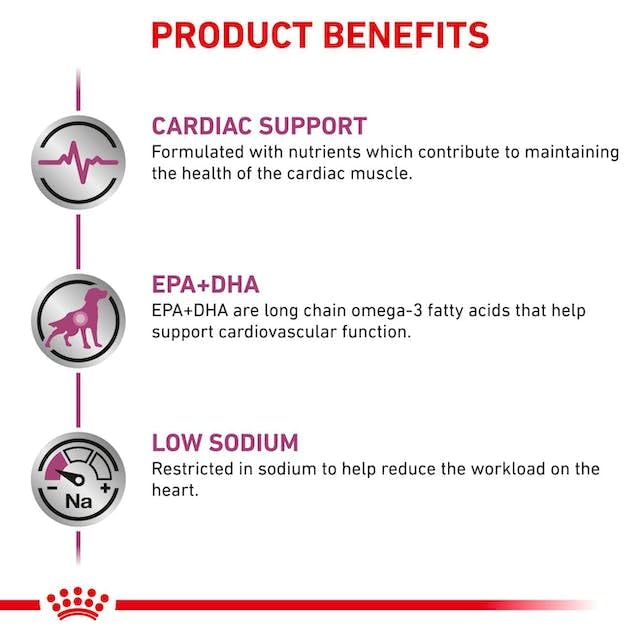 Royal Canin Veterinary Cardiac | 12 x 200 g | Diät - Alleinfuttermittel für ausgewachsene Hunde | Kann zur Unterstützung der Herzfunktion bei chronischer Herzinsuffizienz beitragen | Mousse