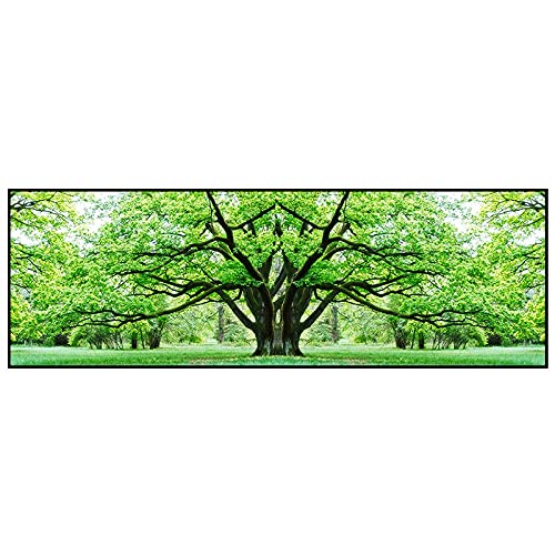 Kit Diamond Painting Géant Grand Arbre Vert Strass Cristal Luxe