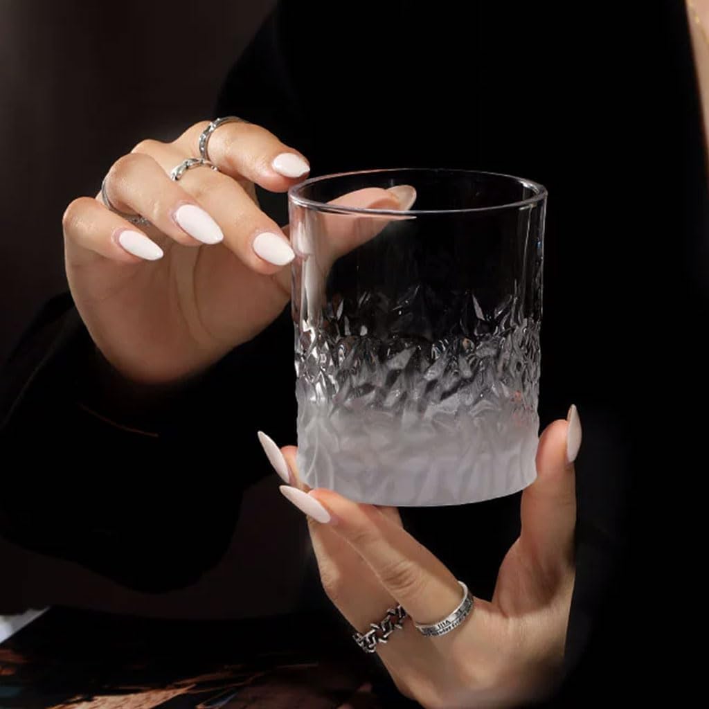 Copa de vino transparente, vaso para Bar, cristalería, copas de vino, whisky, champán, cerveza, copa de cóctel sin tallo Taza Multifuncional