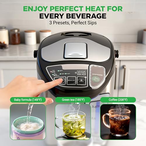 Image of NutriChef Hot Water Dispenser, 4L Water Boiler and Warmer