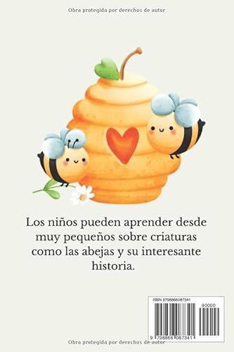La abeja y su historia (Libro interactivo para niños) (Spanish Edition)