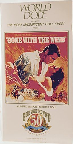 MGM 1989 - World Doll 1st Issue - 50th Anniversary - Gone with The Wind/Ashley Wilkes Doll - #71232-12 Inches - OOP/MIB - Very Rare - Limited Edition - Highly Collectible