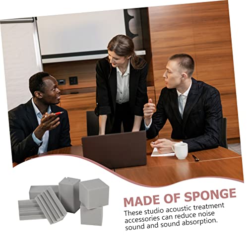 Holibanna 16pcs Paneles Absorbentes de Sonido para Trampas de Graves para Home Theater y Estudio de Grabación, Algodón de Aislamiento de Baja Frecuencia para Tratamiento Acústico y Reducción de Ruido miniatura 5