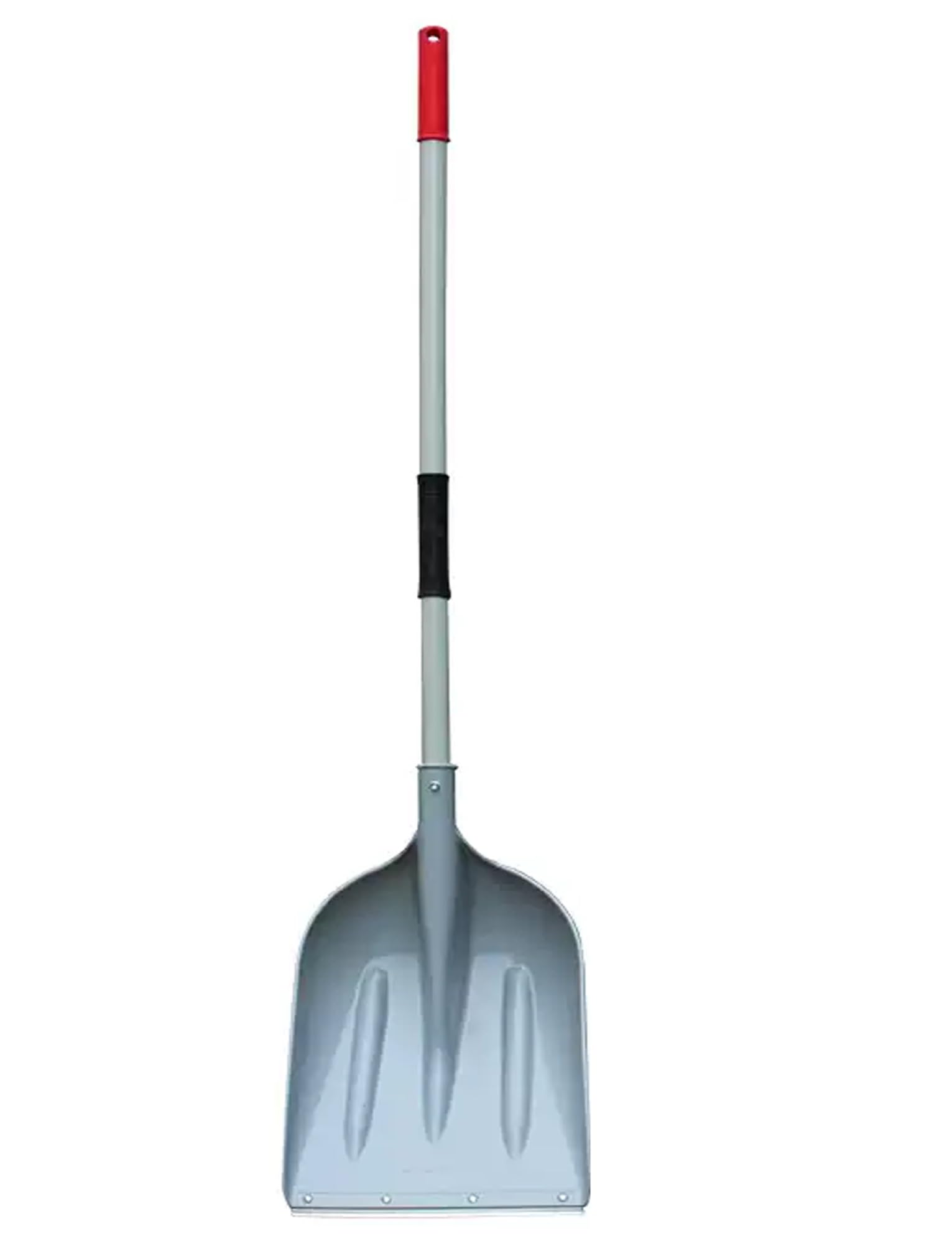 Pelle à neige légère en aluminium de grande capacité avec grattoir à glace pour l'hiver et l'extérieur