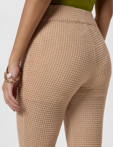 Image of Forever 21 Women Textured Regular Fit Pants
