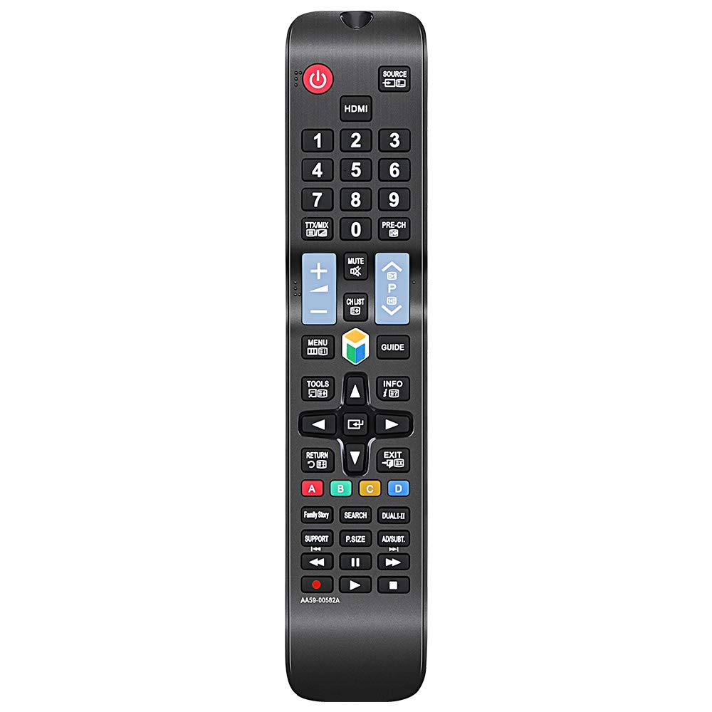 Gvirtue Remote Control Compatible Replacement for Samsung AA59-00582A Remote, Applicable AA59-00638A AA59-00790A AA59-00580A AA59-00581A AA59-00594A (Smart TV/HDTV /LCD/LED/ TV) (B01ITTI4WE) Amazon Price History, Amazon Price Tracker