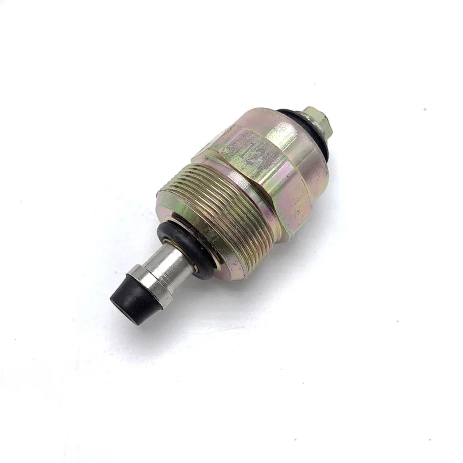Tccscdnff Dark Grey Excavator Parts Solenoid Valve For B3.3 Ve Diesel Pump Flameout Solenoid Valve Control Switch 12V 24V(Dark Grey)