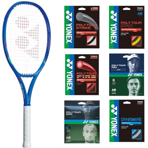Yonex EZONE 105 Blast Blue Tennis Racquet (8th Gen) – Custom Strung with Your Choice of String