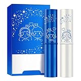 Pack of 2 Color Changing Lip Balm for Men and Women, Attractive White / Blue Stick Gift by Gireatick