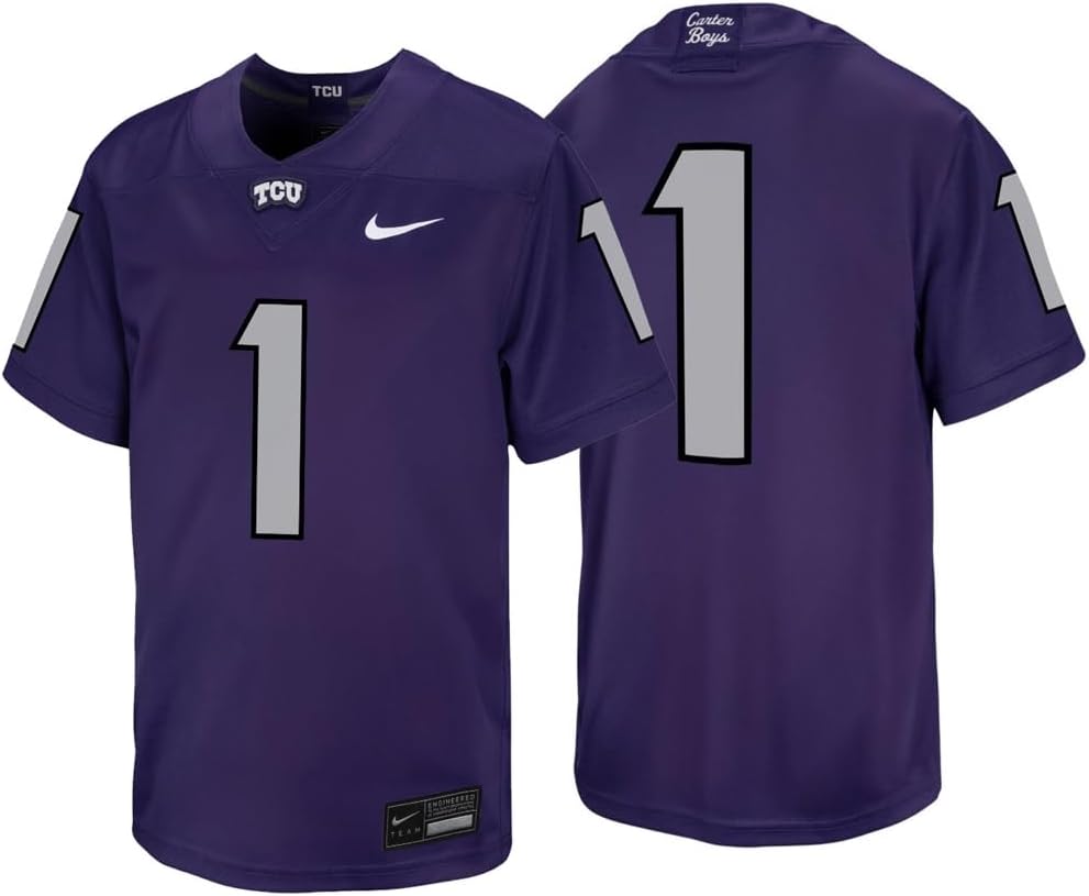 Untouchable Amazon.com: TCU Horned Frogs Youth Untouchable Football Jersey - #1 ...