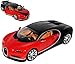 Bburago Bugatti Chiron Coupe Rot Ab 2016 1/18 Modell Auto mit individiuellem Wunschkennzeichen