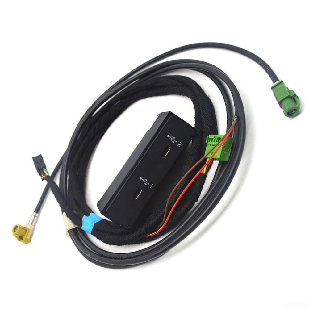 Adaptador de puerto tipo C para interruptor Q3, cable fuente de interfaz dual compatible con consola OEM 83A035736A, cable de alimentación USB, material ABS negro rápido