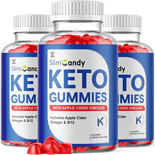 sigma times (3 Pack) Slim Candy Keto Gummies with Apple Cider Vinegar Slim Candy Keto Gummies with ACV Keto ACV Gummy (180 Gummies)