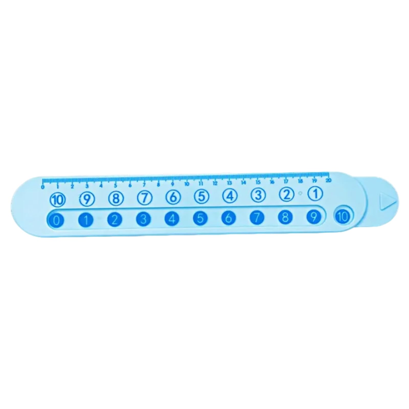 20cm Math Ruler with Addition Subtraction Scale for Technical Drafting, Engineering, Architectural Sketching Measuring Ruler