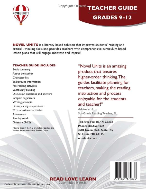 The House on Mango Street - Teacher Guide by Novel Units, Inc. - Image 2