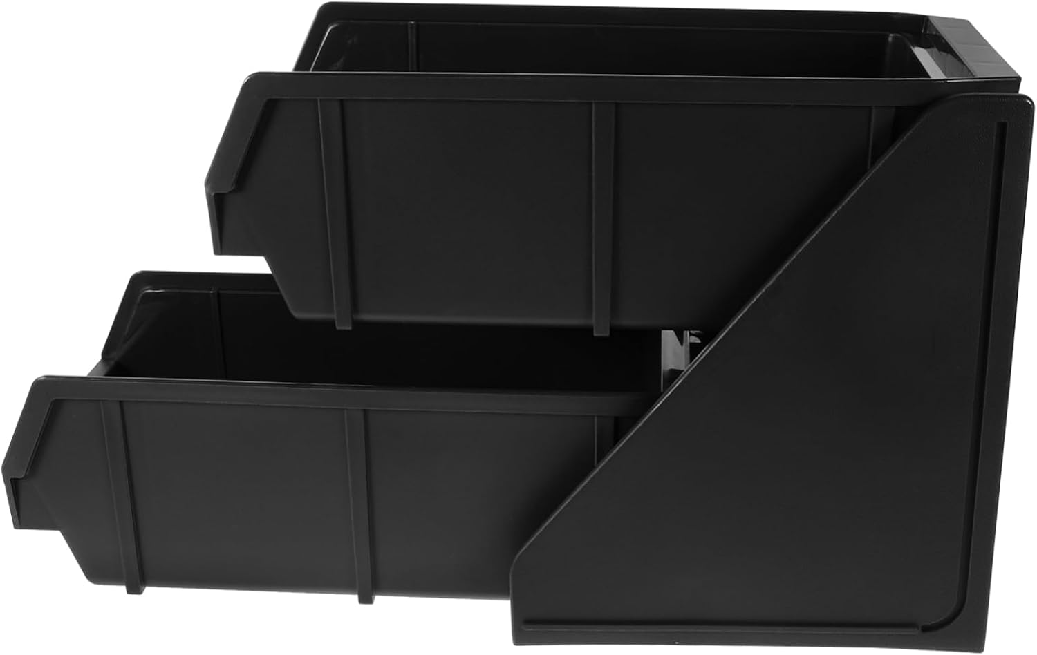 Coffee Station Organizer Multi-functional Plastic Condiment Holder for Sugar Straws Cups and Tea Bags Space-saving Design for Kitchen and Coffee Bar Decor