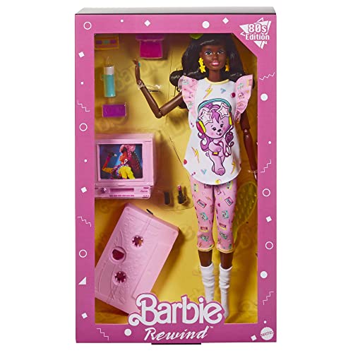 Muñeca Barbie Rewind con accesorios y outfit años 80 miniatura 6