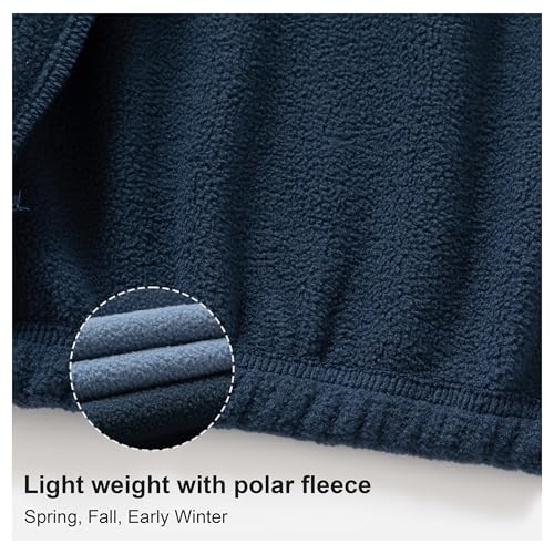 Volunboy Toddler Polar Fleece Jacket Boys Long Sleeve Zip Up Fall Coats Winter Warm Outerwear4