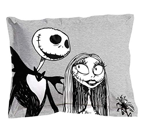 Image of Disney Nightmare Before Christmas Twin Comforter Set 5 Piece, Gray